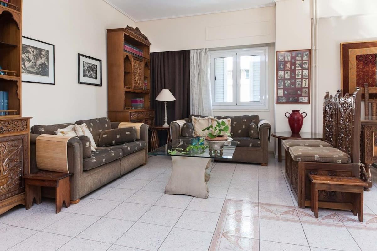 Classical Beauty 3Bd Apt In Peacefull Nea Filothei 雅典 外观 照片