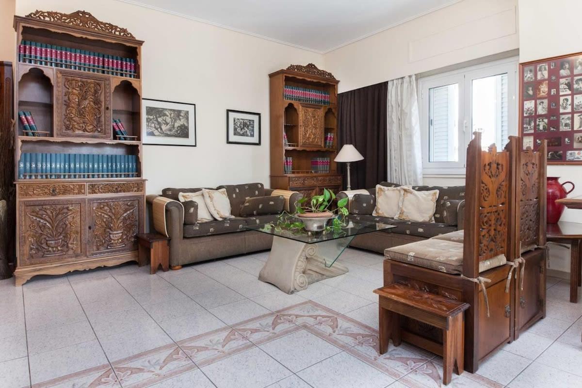 Classical Beauty 3Bd Apt In Peacefull Nea Filothei 雅典 外观 照片